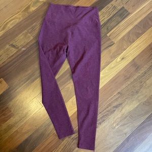 Maroon/burgundy beyond yoga pants - buttery soft